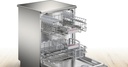 Bosch SMS4HTI00E, lavavajillas de libre instalación, 60 cm, acero inoxidable, serie 4, clase D
