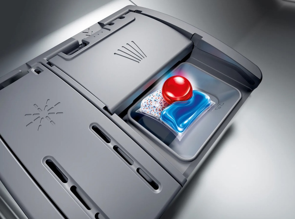 Bosch SMS4HTI00E, lavavajillas de libre instalación, 60 cm, acero inoxidable, serie 4, clase D