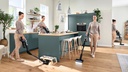 Bosch BCS1041WAC, aspirador sin cable, MicroClean, TurboSpin, unlimited 10, blanco