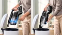 Bosch BCS1041WAC, aspirador sin cable, MicroClean, TurboSpin, unlimited 10, blanco
