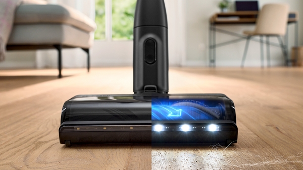 Bosch BCS1041WAC, aspirador sin cable, MicroClean, TurboSpin, unlimited 10, blanco