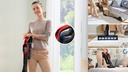 Bosch BCS1041PET, aspirador sin cable, MicroClean, TurboSpin, unlimited 10, blanco (copia)