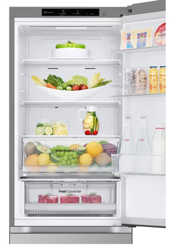 LG GBV3100CPY, frigorífico combi, Door Cooling+, 186cm, serie 300, inox, clase C