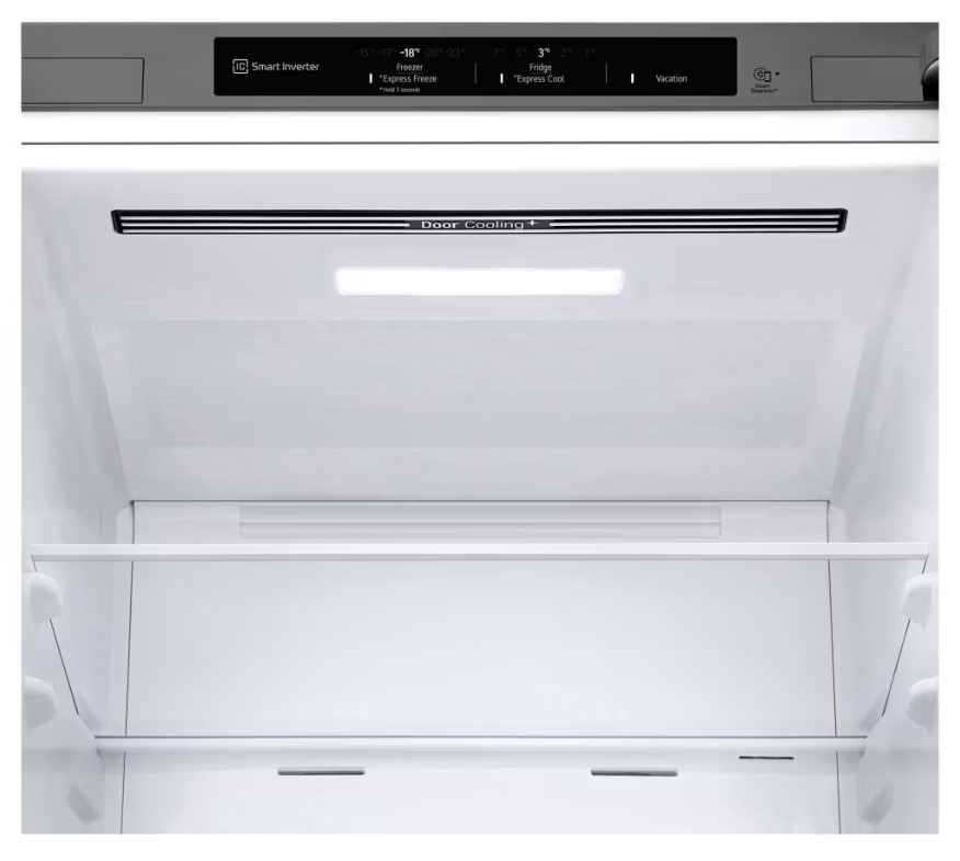 LG GBV3100CPY, frigorífico combi, Door Cooling+, 186cm, serie 300, inox, clase C