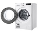 LG F4WR5009A6W, lavadora de carga frontal, 9kg, 1400rpm, 12 programas, AI Direct Drive™, vapor Steam™