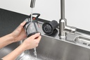 AEG FFB62427ZM, lavavajillas libre instalación, 45cm, SatelliteClean, inox, serie 6000, clase E