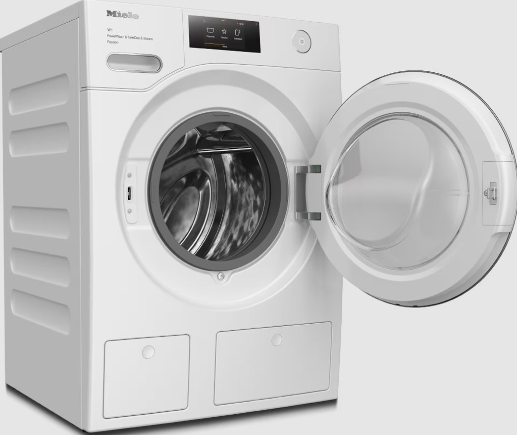 Miele WWV 980 Passion, SteamCare, M Touch, 9kg, 1600rpm, blanco loto, clase A