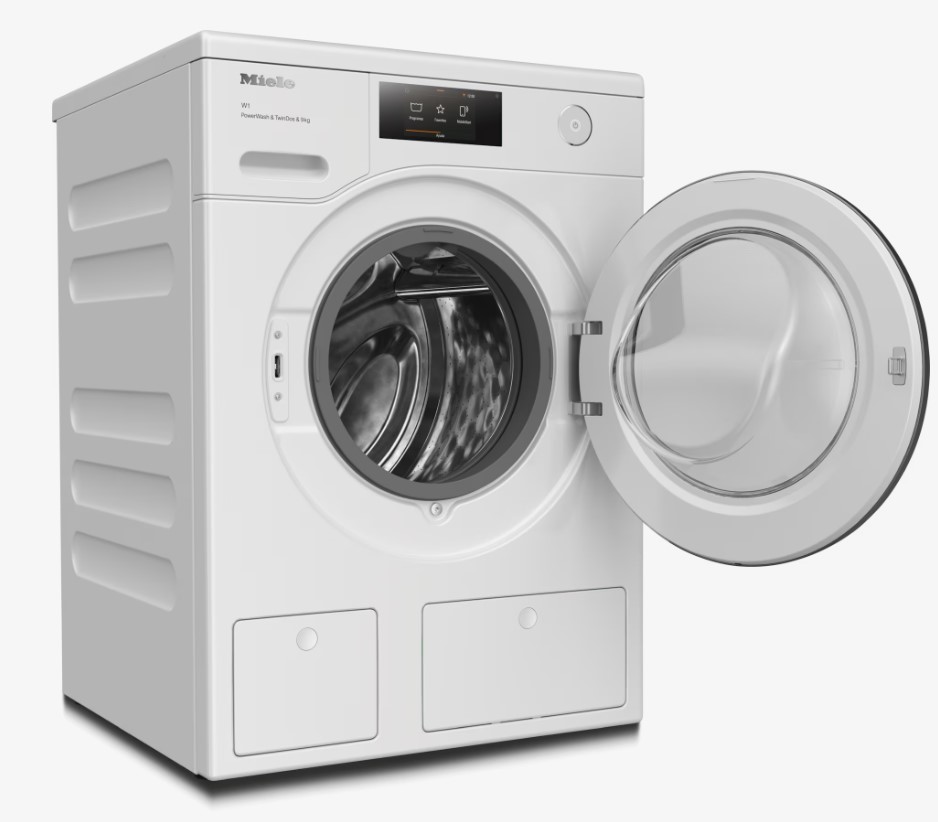 Miele WCR 860 WPS, lavadora carga frontal, PowerWash, TwinDos, M Touch, 9kg, 1600rpm, blanco loto, clase A