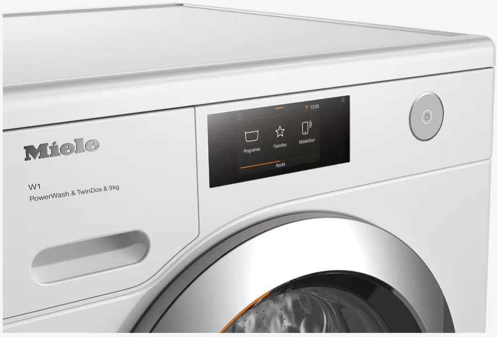 Miele WCR 860 WPS, lavadora carga frontal, PowerWash, TwinDos, M Touch, 9kg, 1600rpm, blanco loto, clase A