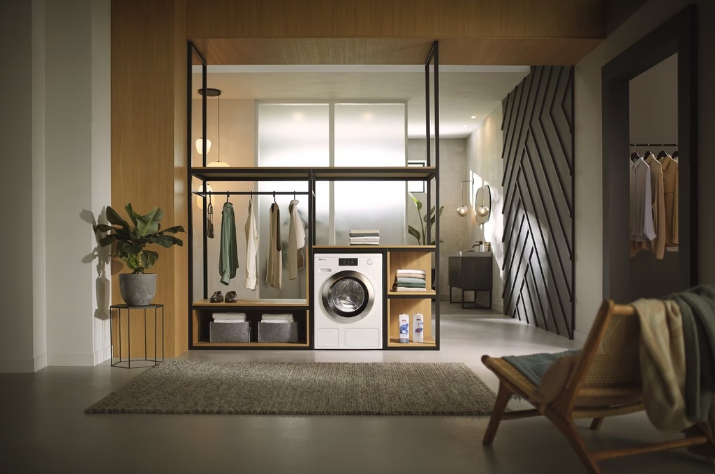 Miele WCR 860 WPS, lavadora carga frontal, PowerWash, TwinDos, M Touch, 9kg, 1600rpm, blanco loto, clase A