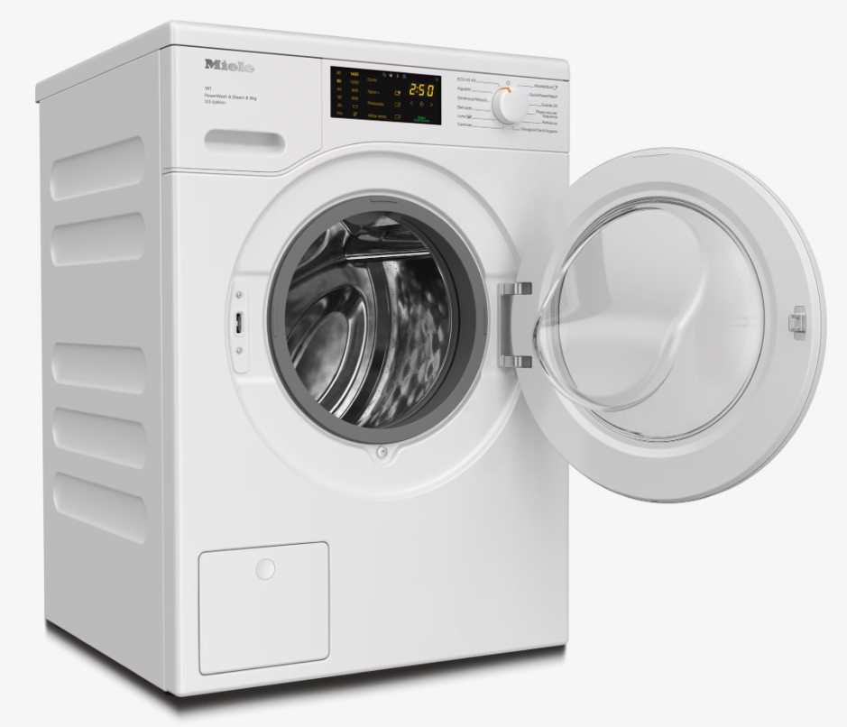 Miele WCB 380, lavadora carga frontal, PowerWash, 125 edition, Steam Care, clase A -20%