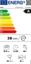 Miele WCB 380, lavadora carga frontal, PowerWash, 125 edition, Steam Care, clase A -20%