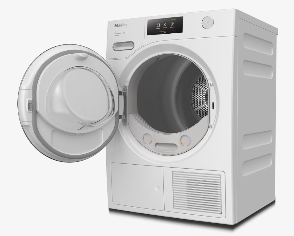 Miele TWV 780 Passion, secadora de bomba de calor, M Touch, SteamFinish, SilenceDrum, 9kg, blanco loto, clase A+++ -10%