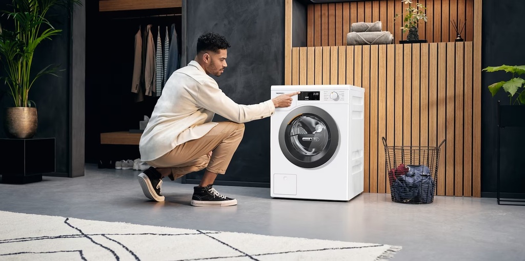 Miele WTD 160 WCS, lavaseca, PerfectCare, PerfectDry, 8/5kg, blanco loto, clase D