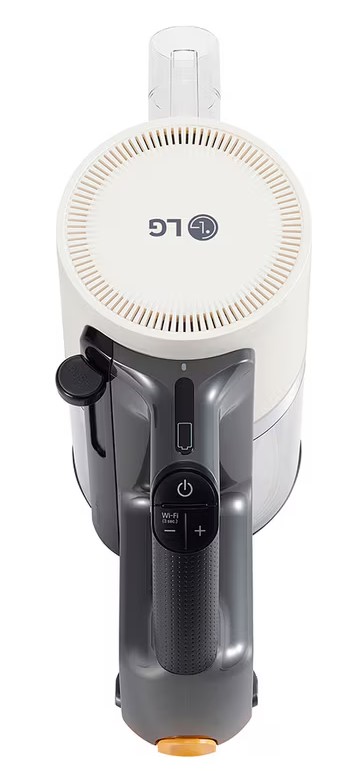LG A9T PRIME1C, aspirador escoba, todo en 1, 260w de succión, sistema autovaciado, blanco y negro