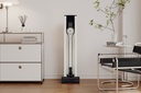 LG A9T PRIME1C, aspirador escoba, todo en 1, 260w de succión, sistema autovaciado, blanco y negro
