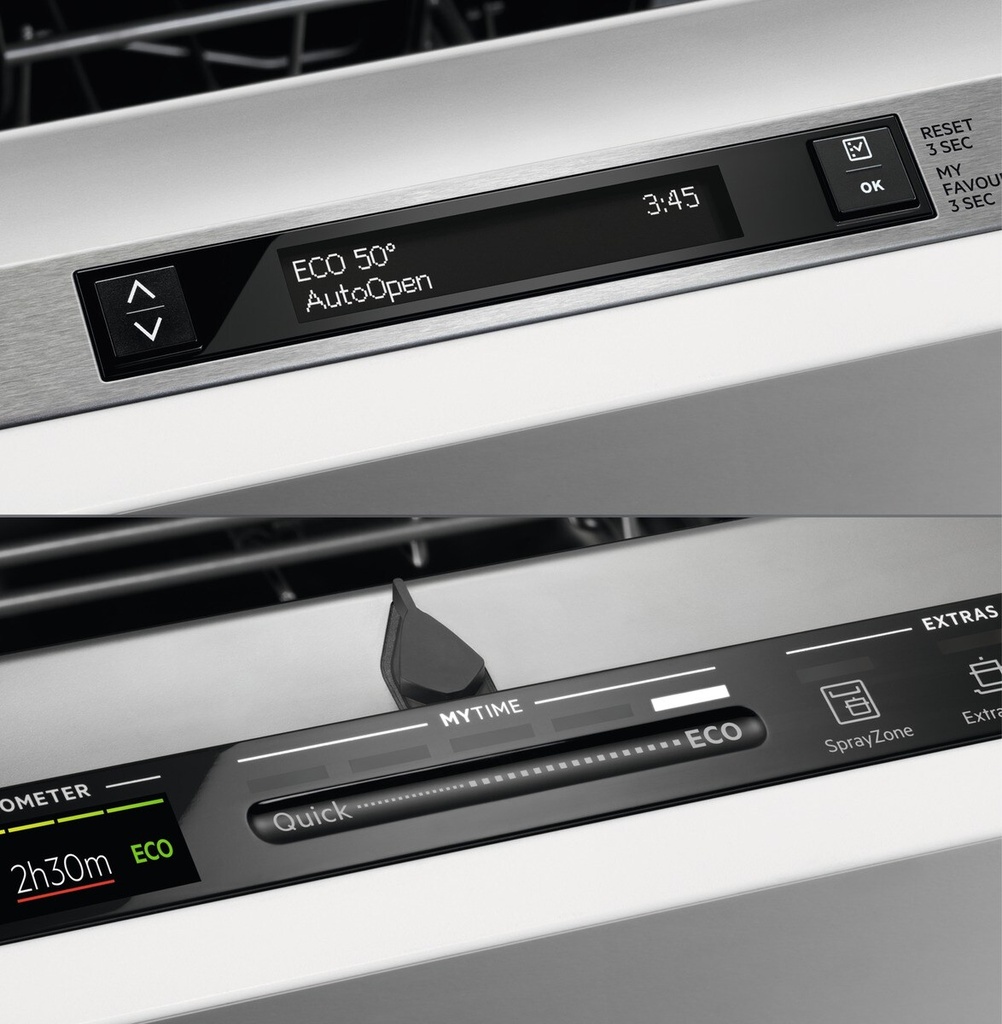 AEG FSE54600Z, lavavajillas integrable, 60cm, AirDry, blanco, clase C