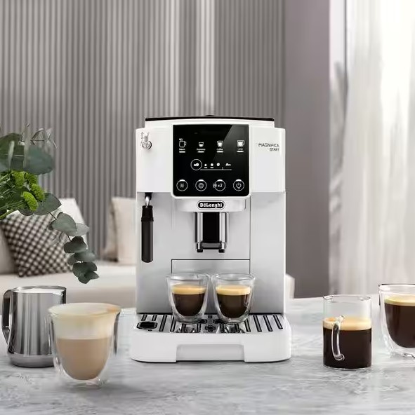 DeLonghi ECAM220.20.W, cafetera superautomatica, blanca