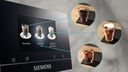 Siemens TP715R01, cafetera superautomática, EQ700 classic, negro y gris, depósito de agua extraíble