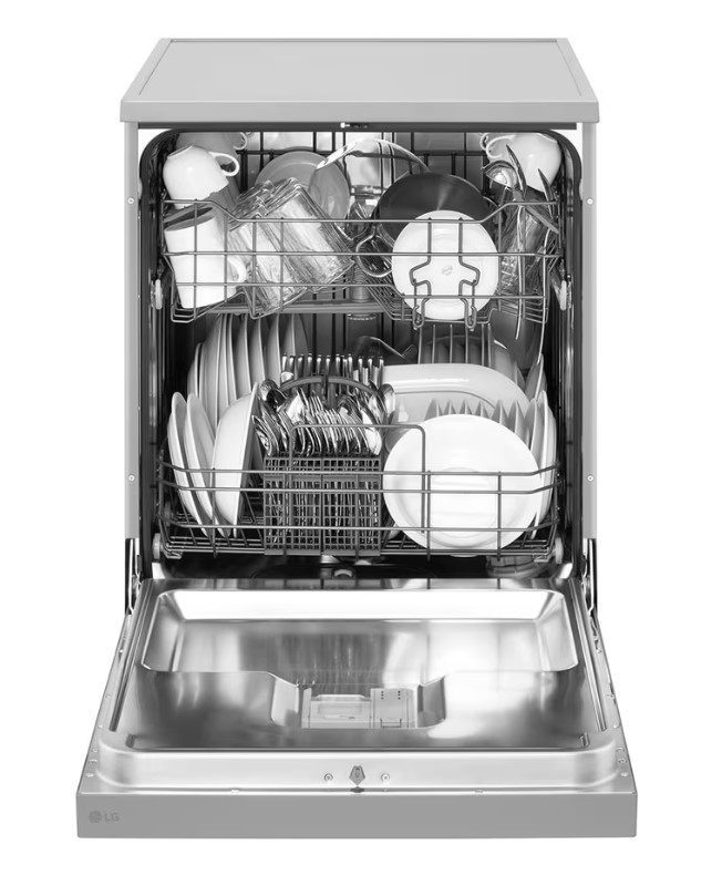 LG DF030FL, Lavavajillas inox antihuellas, con cuba de acero inoxidable. Eficiencia E. Serie 100