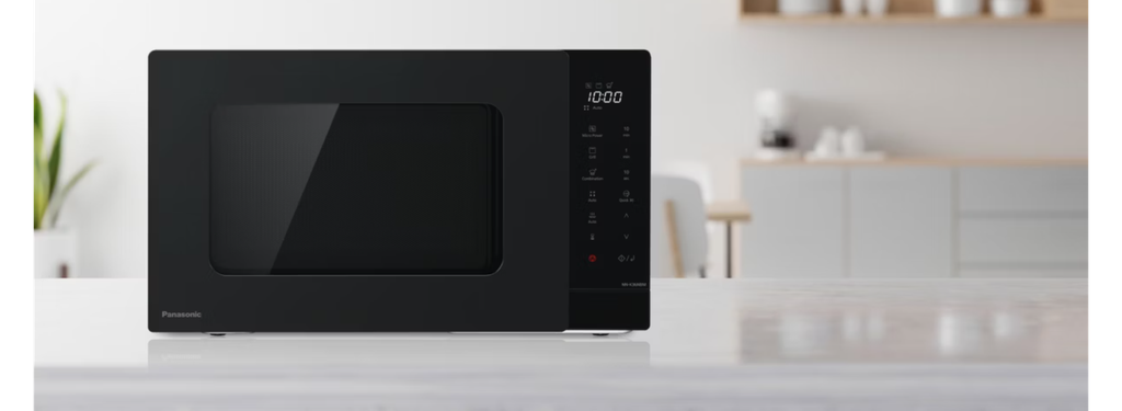 Panasonic NN-K36NBMEPG, horno microondas con grill, 900w, 24l, negro, 11 programas automáticos