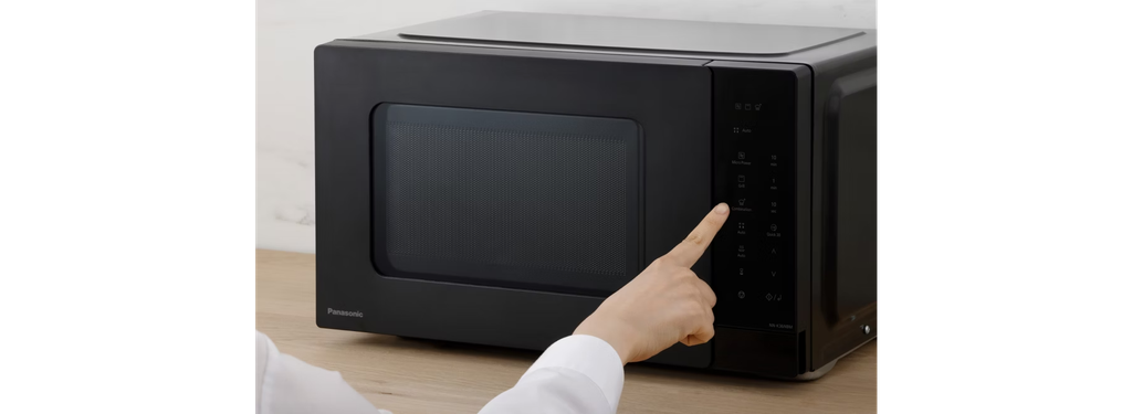 Panasonic NN-K36NBMEPG, horno microondas con grill, 900w, 24l, negro, 11 programas automáticos