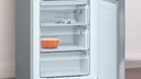 Balay 3KFE763XI, Frigorífico combinado 203 x 60 cm Acero inoxidable antihuellas, Clase E