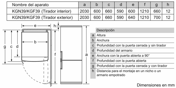 Balay 3KFE763XI, Frigorífico combinado 203 x 60 cm Acero inoxidable antihuellas, Clase E