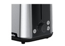 Braun HT101BI, tostadora, 900w, 2 rebanadas, 8 niveles de tostado, inox