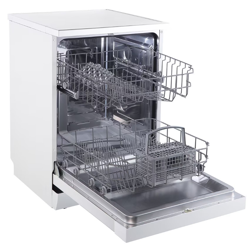 Midea MFD60S080W, lavavajillas libre instalación, 60cm, Hygiene Care, blanco, clase E