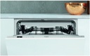 Whirlpool WI 7020, lavavajillas integrable, 60cm, color plata, clase E