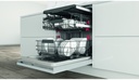 Whirlpool WI 7020, lavavajillas integrable, 60cm, color plata, clase E