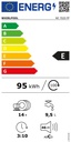 Whirlpool WI 7020, lavavajillas integrable, 60cm, color plata, clase E
