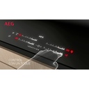 AEG IAE84881FB, placa de inducción, 4 zonas, SensePro, Hob2Hood, bizona, serie 9000