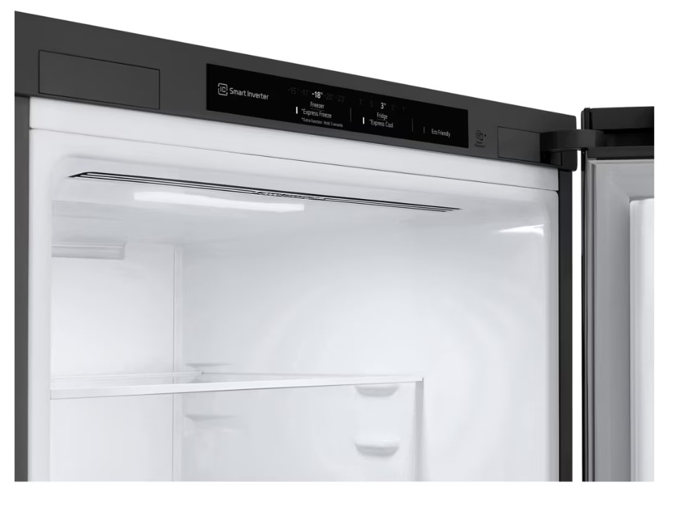 LG GBP61DSPGN, frigorífico combi, 186cm, inox grafito, serie P-600, clase D