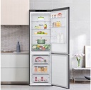 LG GBP61DSPGN, frigorífico combi, 186cm, inox grafito, serie P-600, clase D