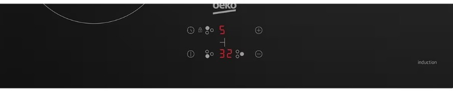 Beko BBSE12340XD, conjunto horno multifunción y placa inducción 3 zonas, clase A
