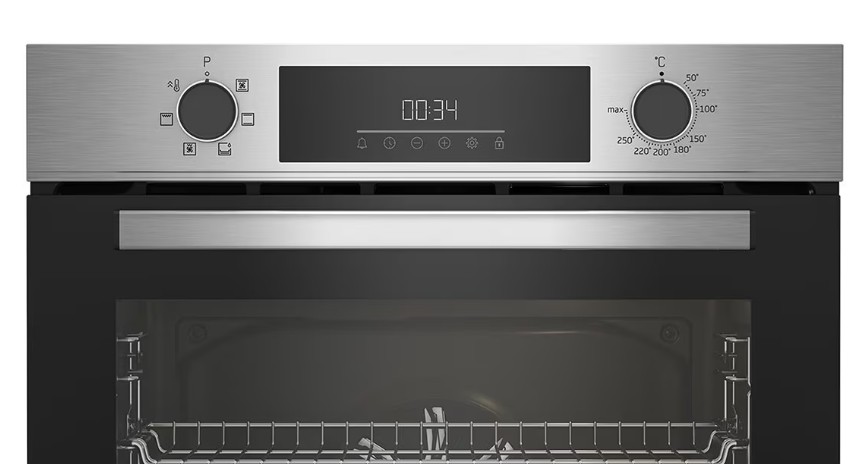 Beko BBSE12340XD, conjunto horno multifunción y placa inducción 3 zonas, clase A