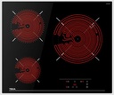 Teka TB6315, placa inducción, 3 zonas, Touch Control