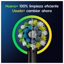 Oral-B Pro series 3, cepillo eléctrico negro, pack regalo 4 recambios Cross Action