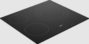 Beko BBSE12120XD, pack horno + placa, horno multifunción, 72 l, placa vitrocerámica, 3 zonas, 59 cm, Inox