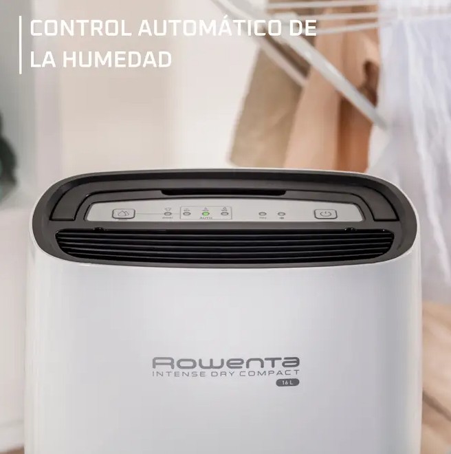 Rowenta DH4236F0, deshumificador, 16l, secado de ropa, Intense Dry Compact