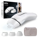 Braun PL3020, depiladora de luz pulsada Silk-Expert Pro 3, SensoAdapt, blanco