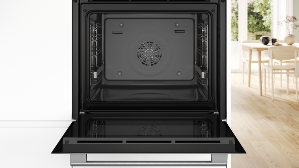 Bosch HBG536EW3, horno convencional, blanco, serie 6, clase A+