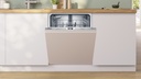 Bosch SMV4HAX19E, lavavajillas integrable, 60cm, Silence Plus, ActiveWater, serie 4, blanco, claseD