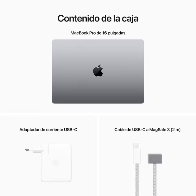 MacBook Pro de 16 pulgadas - Gris espacial 1TB