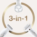 Braun SES9030, depiladora Silk-épil 9, 6 accesorios, Wet & Dry