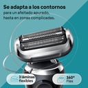 Braun 71-N1200S, afeitadora en seco y en mojado, series 7, AutoSense, EasyClick