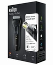 Braun 3020, afeitadora eléctrica serie 3 ProSkin, negro
