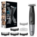 Braun XT 5100, afeitadora y recortadora, face & body, 5 posiciones, resistente al agua, serie X, color negro